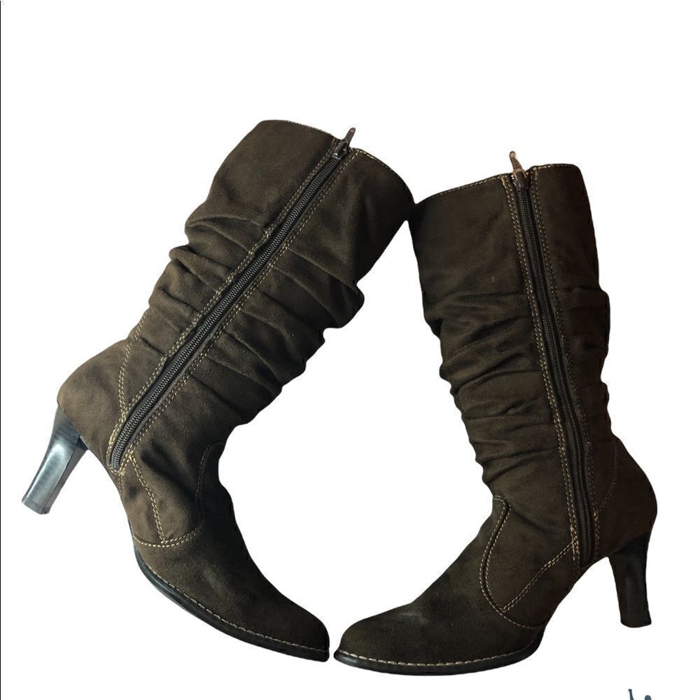 Predictions brown Suede boots. Size 6 1/2 - Picture 3 of 8